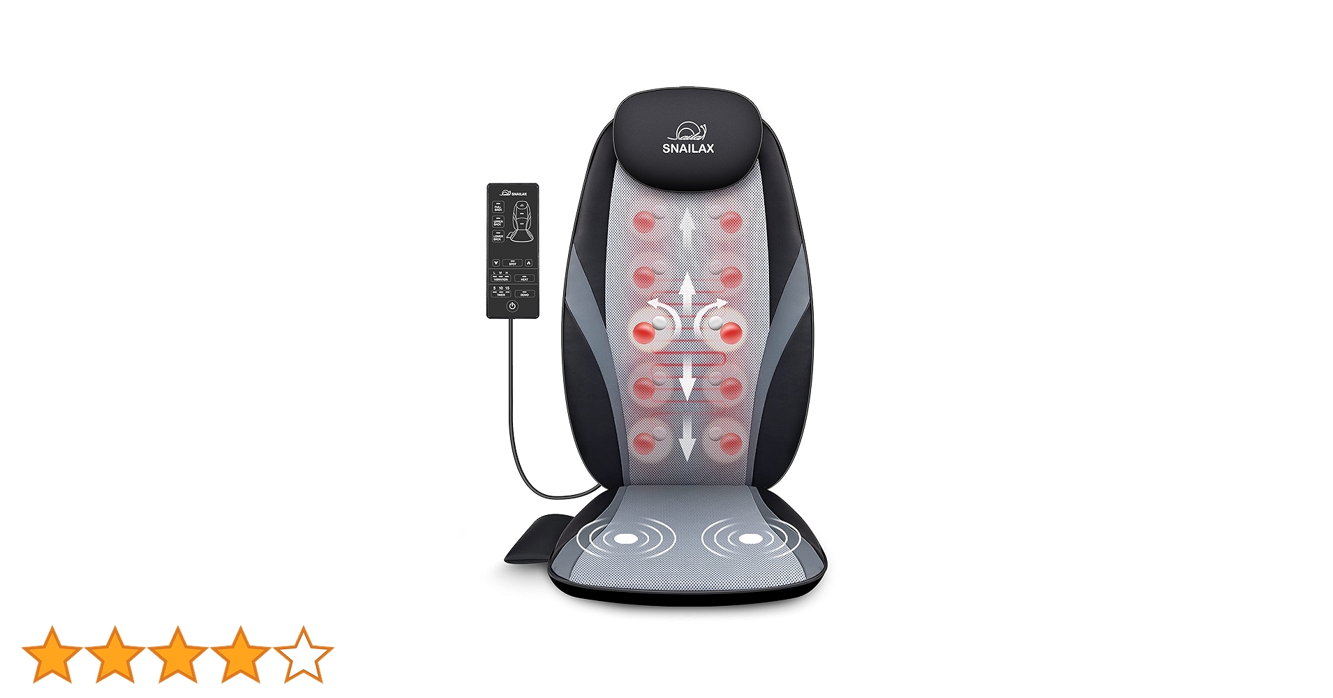 Amazon.co.jp : Snailax チェアシート 加熱 オフィスチェア